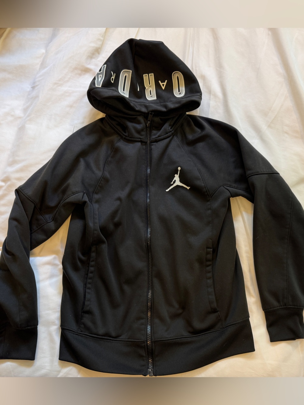 Nike Black Hoodie with Jordan
